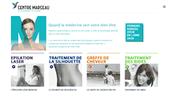 Desktop Screenshot of centremarceau.com